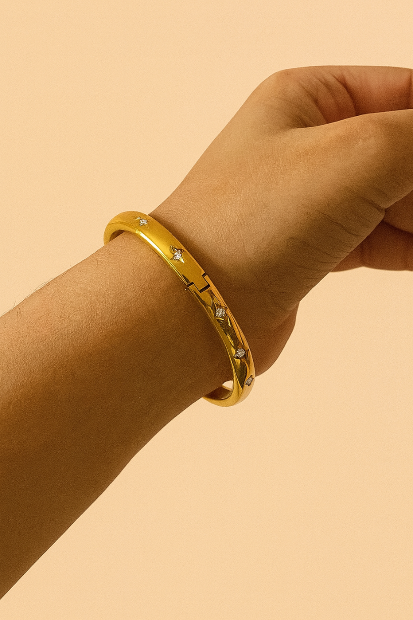 Starlight Glow Bangle-Made To Order