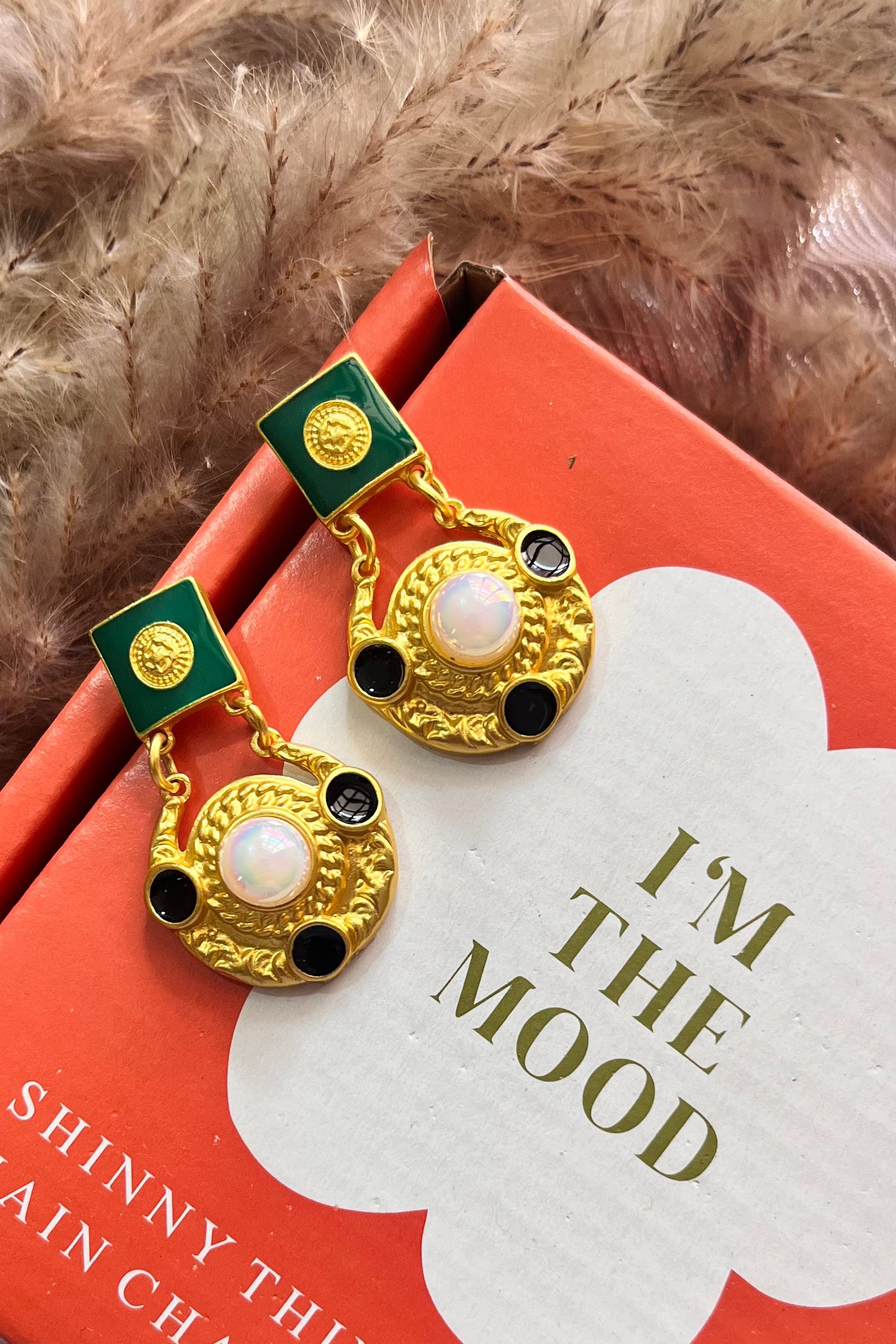 Whispering Gold Earrings