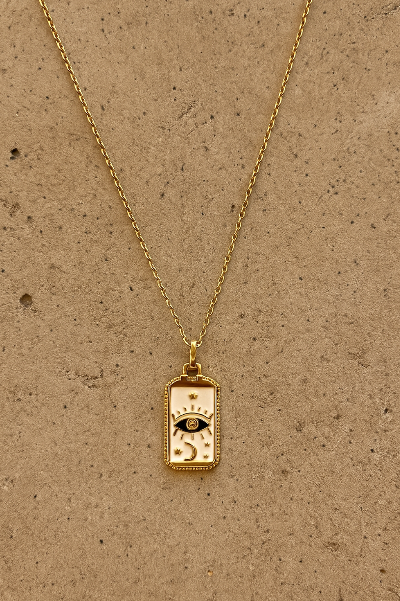Mystic Moon Pendant Necklace