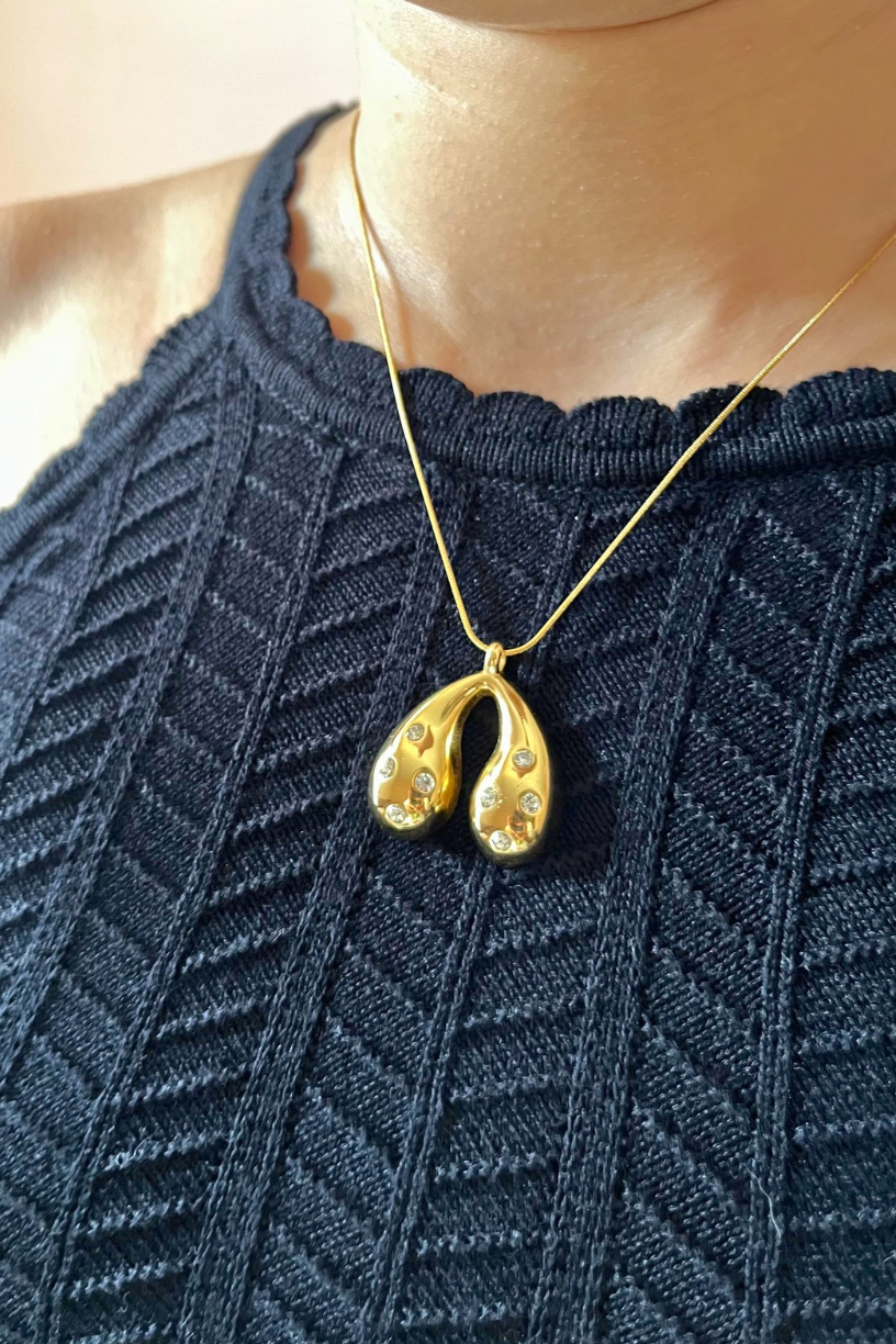 Stellar Drop Necklace