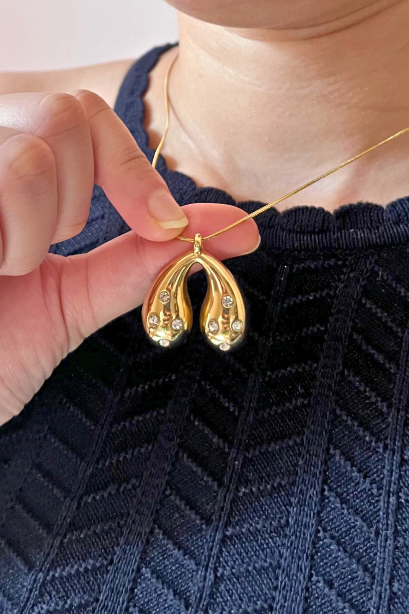 Stellar Drop Necklace