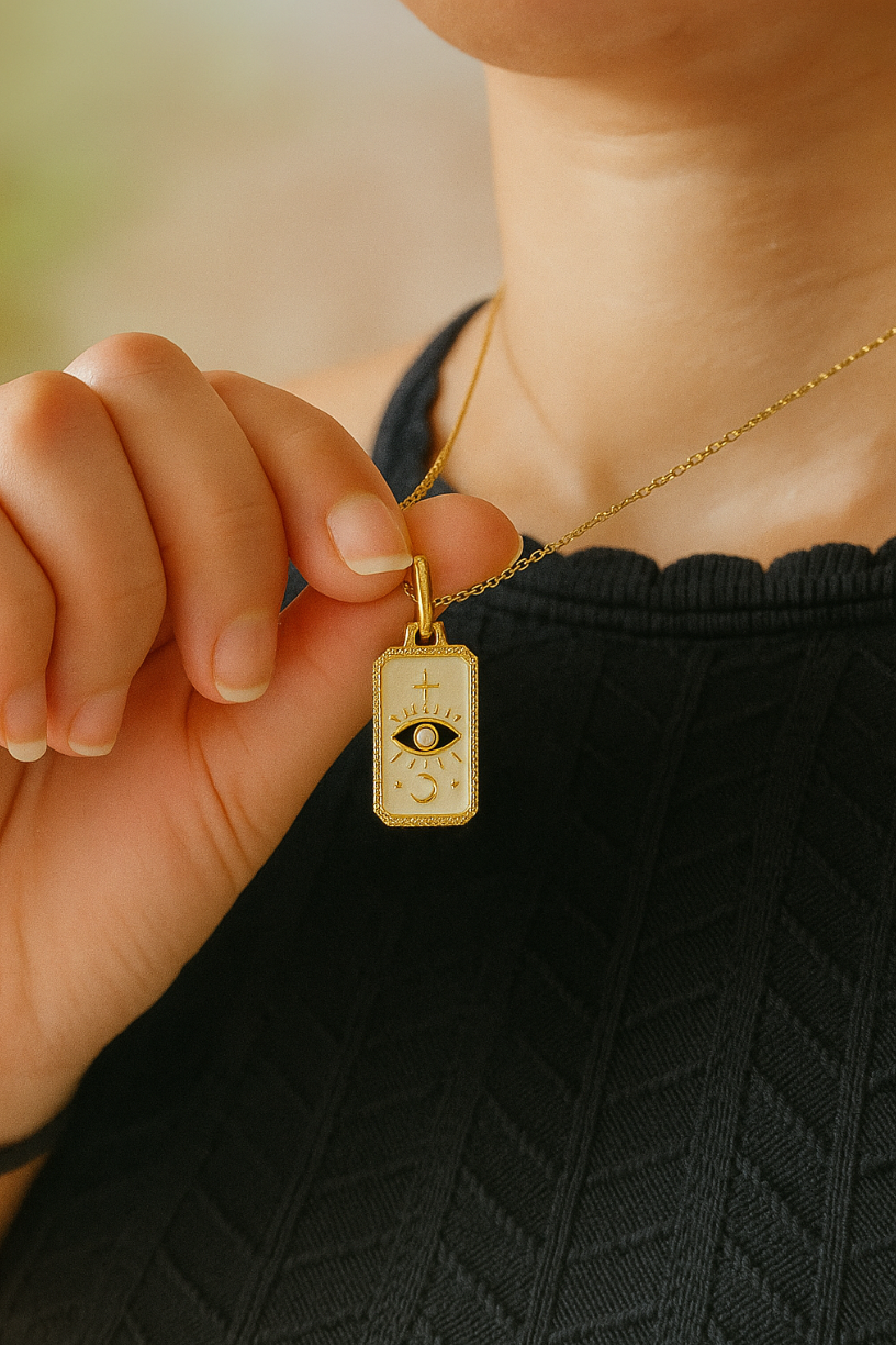 Mystic Moon Pendant Necklace