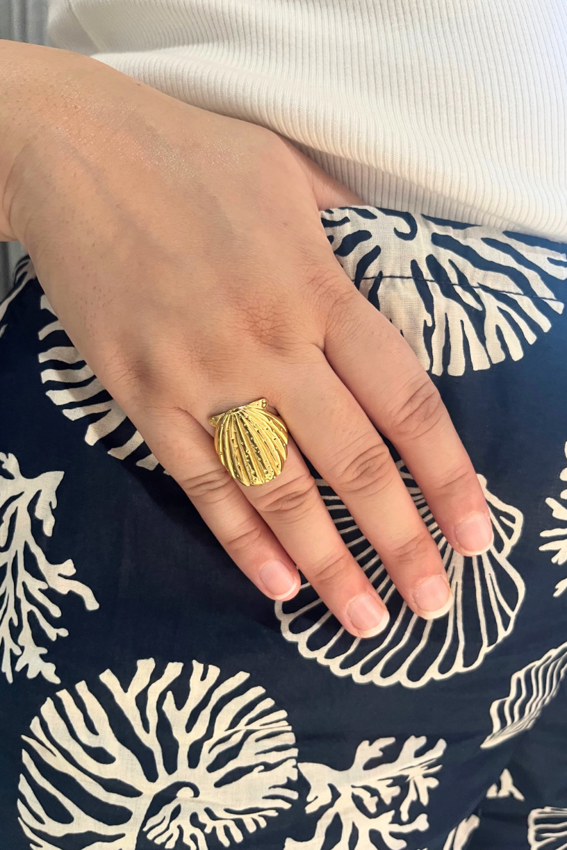 Shell bound Ring
