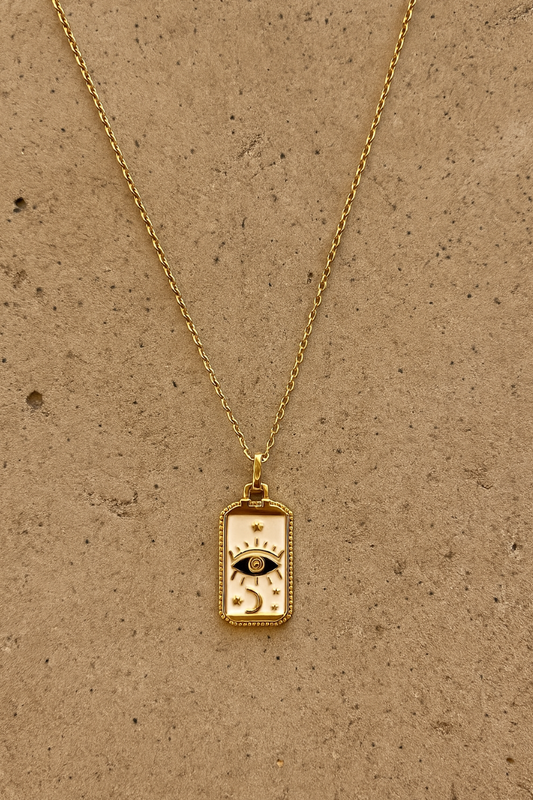 Mystic Moon Pendant Necklace