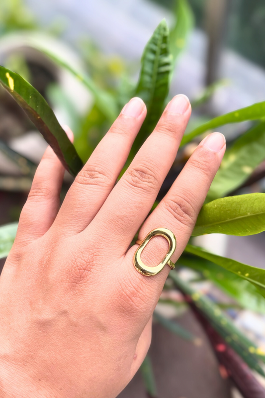 Halo Oval Ring-Made To Order