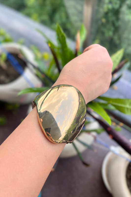 Molten Dome Cuff Bracelet-Made To Order