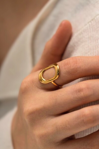 Halo Oval Ring-Made To Order