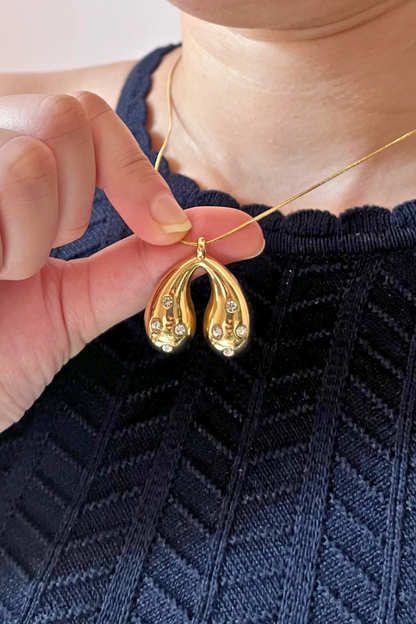 Stellar Drop Necklace