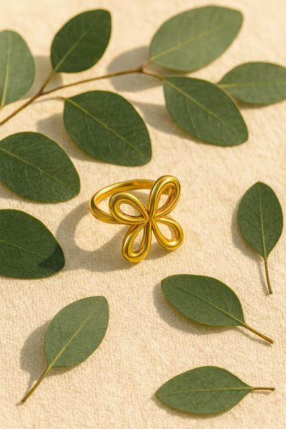 Flora Knot Ring-Made To Order
