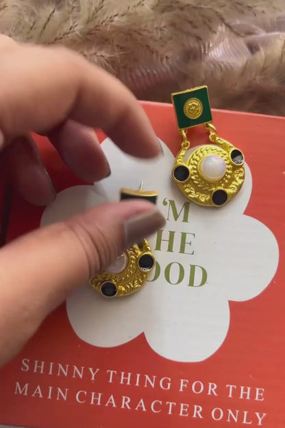 Whispering Gold Earrings